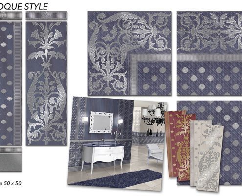 Disegno per Pavimento e Rivestimento ceramico